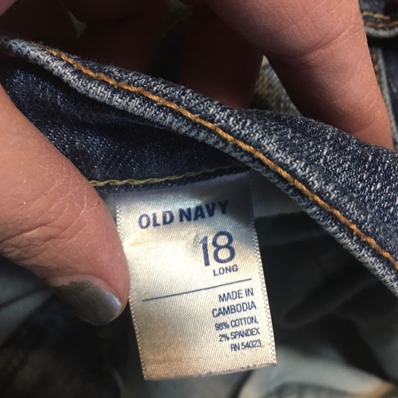 Plus size 18 Long Old Navy Boot cut jeans - Picture 5 of 5